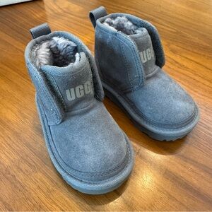UGG Kids Soft Gray Boots - Never Worn!